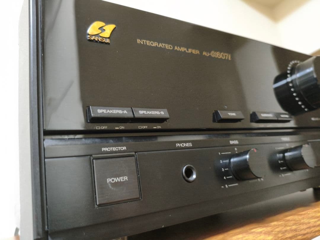 【美品】SANSUI AU-α607i 山水電気 プリメインアンプ