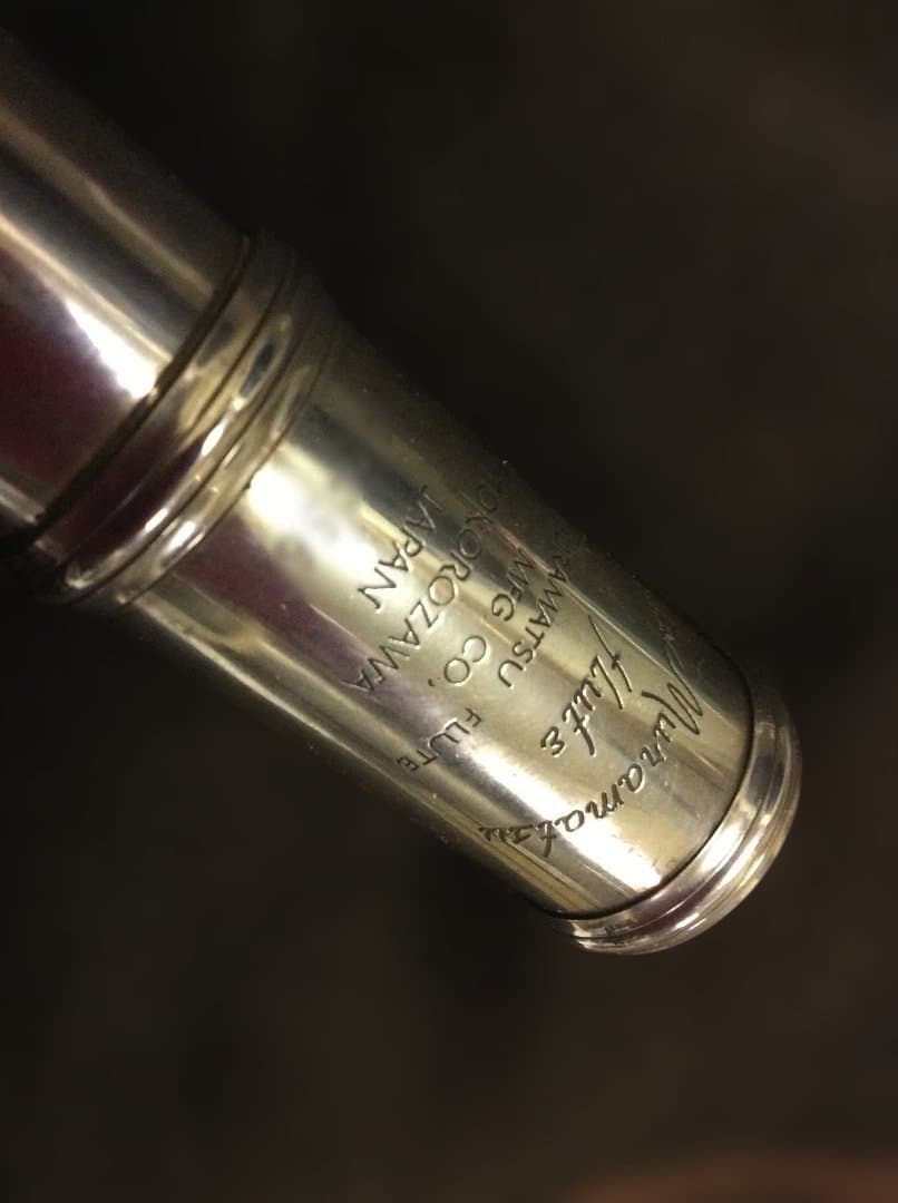 ムラマツフルート総銀 Handmade AD CC ケース付き