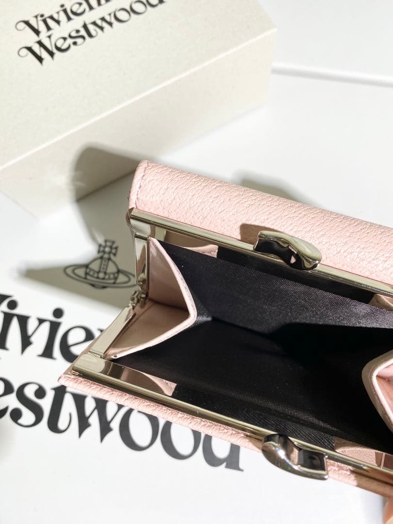 Vivienne Westwood ヴィヴィアン 三つ折り財布 ピンク