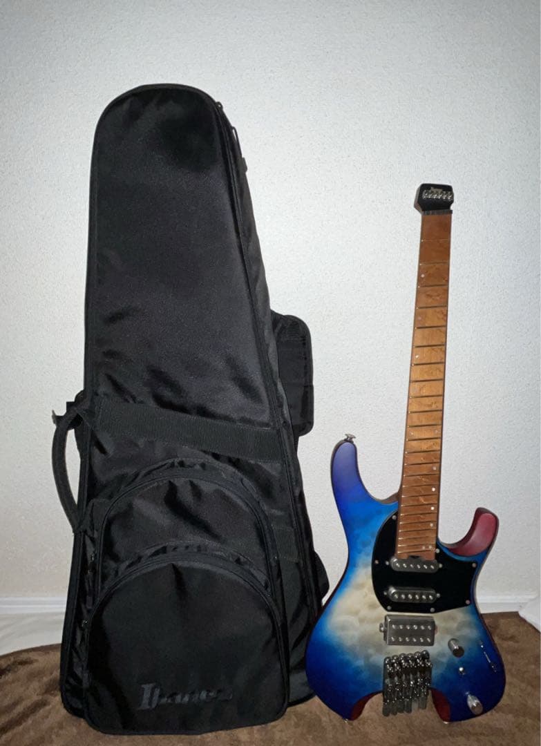 Ibanez QX54QM ヘッドレスギター(TOSHI)