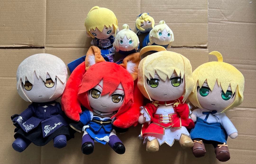 Fate Gift ぬいぐるみ セイバー　玉藻の前 8点まとめセット