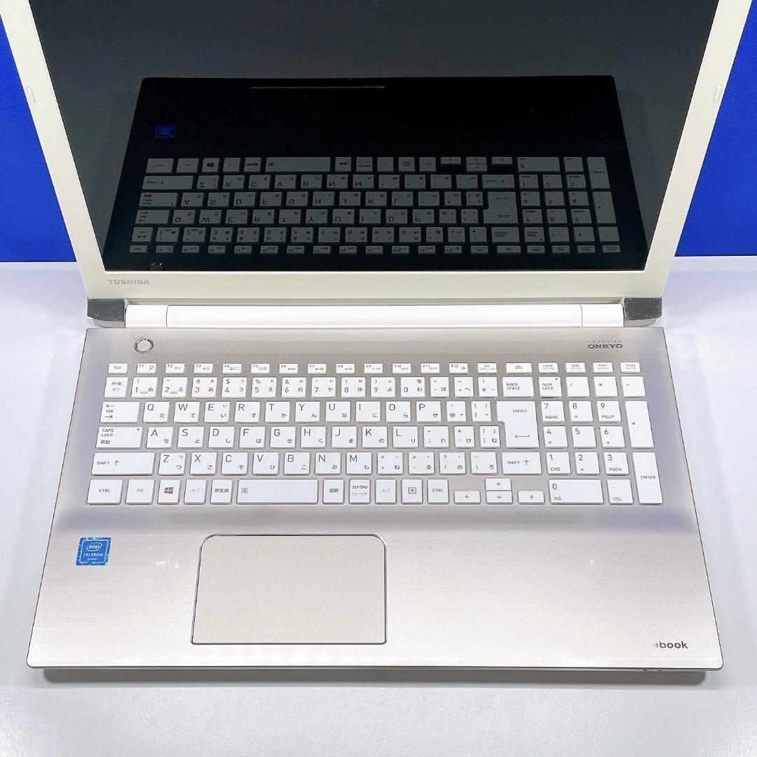 即利用OK✨快適SSD✨Windows11✨ゴールド✨東芝ノートPC 薄型カメラ