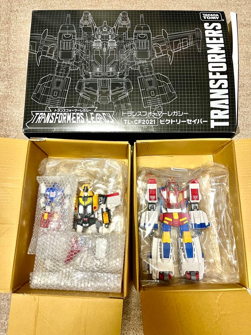 トランスフォーマー レガシー ビクトリーセイバー セット クラウドファンディング