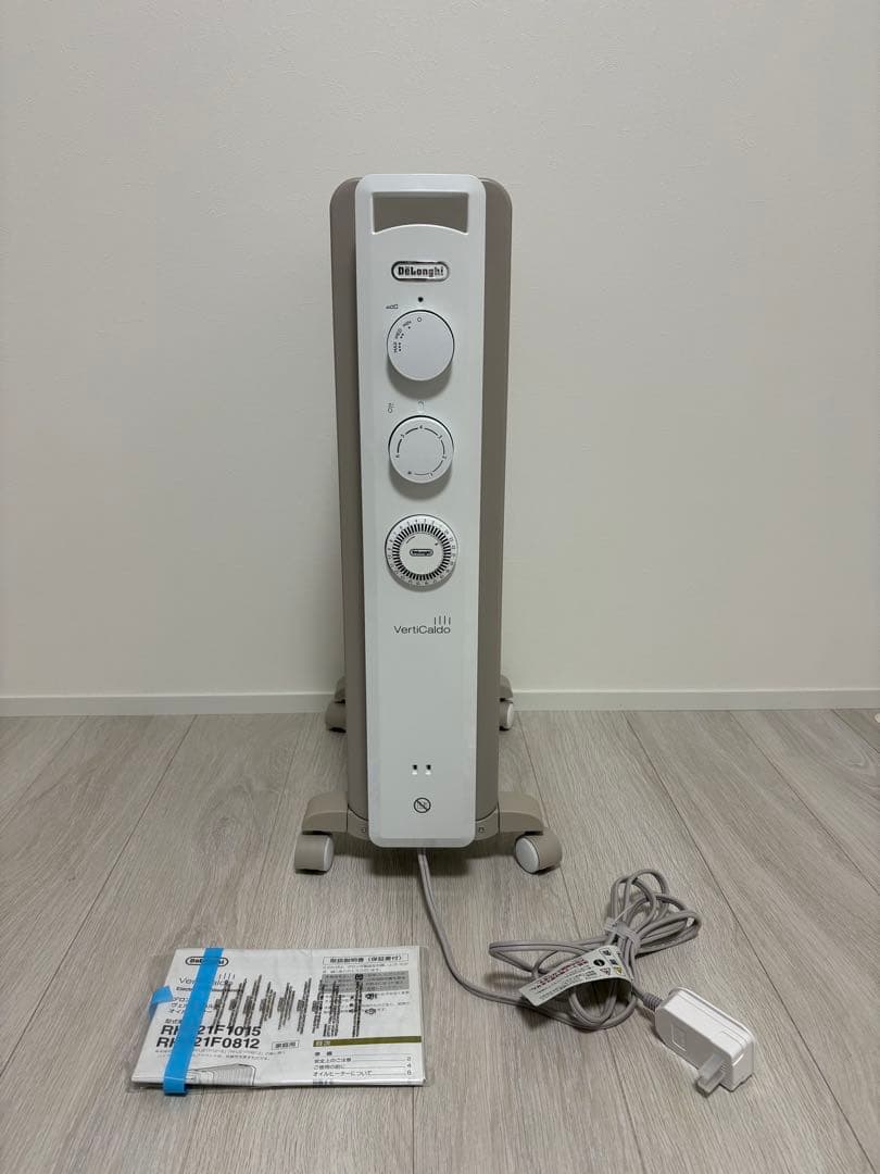 デロンギ オイルヒーター RHJ21F0812-WH