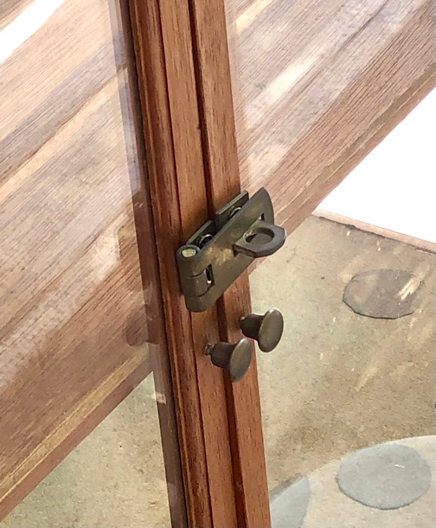 アンティーク風 店舗什器 ガラスケース ショーケース 英国風 横浜市引き取り限定