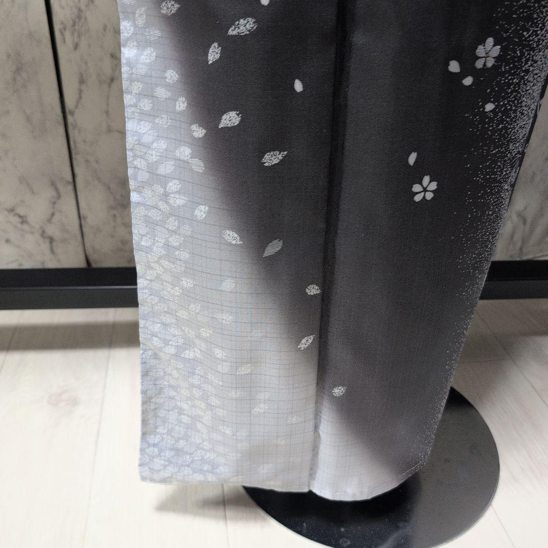 ご依頼品決定［染大島]　上質正絹付け下げ　永久きららガード保証付き