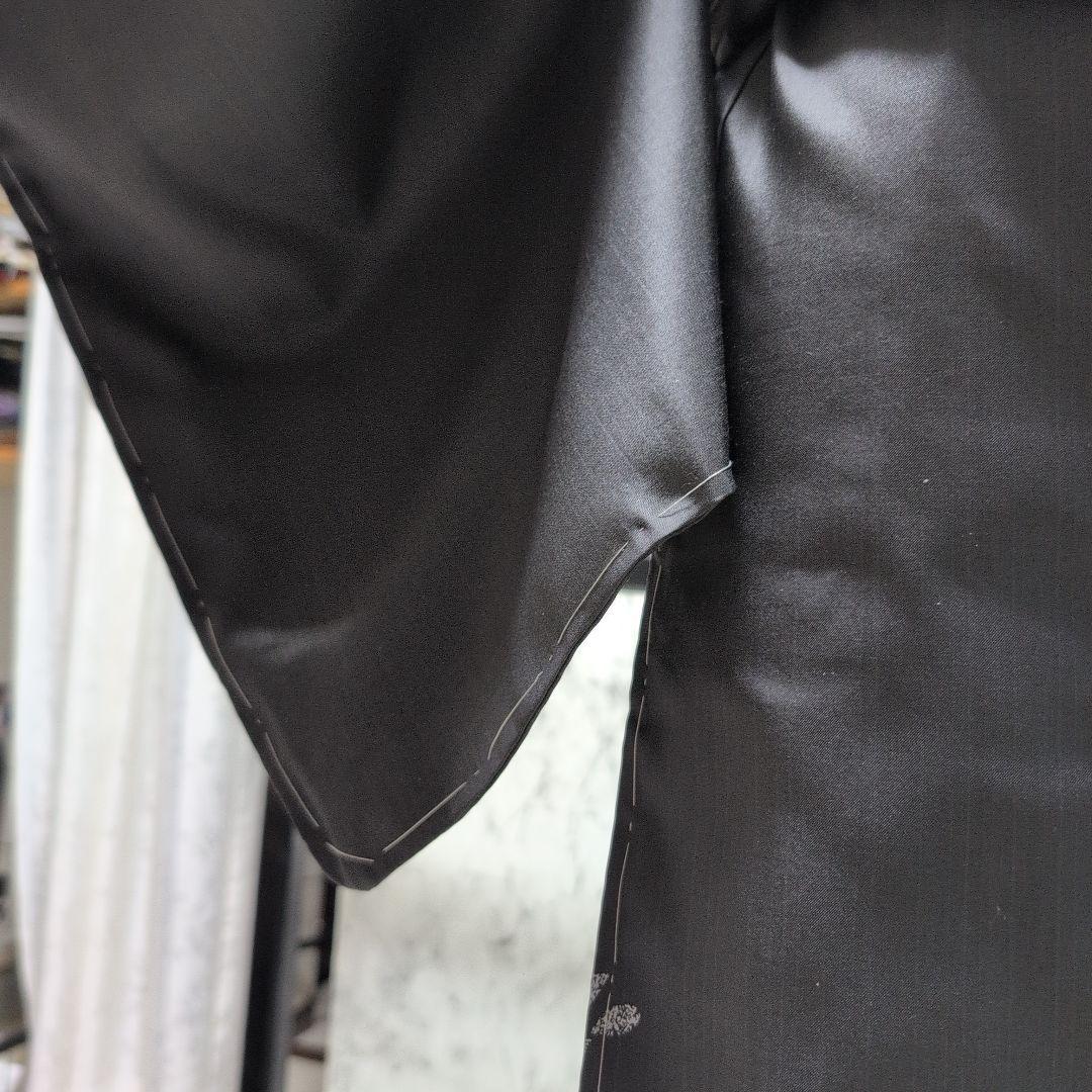 ご依頼品決定［染大島]　上質正絹付け下げ　永久きららガード保証付き