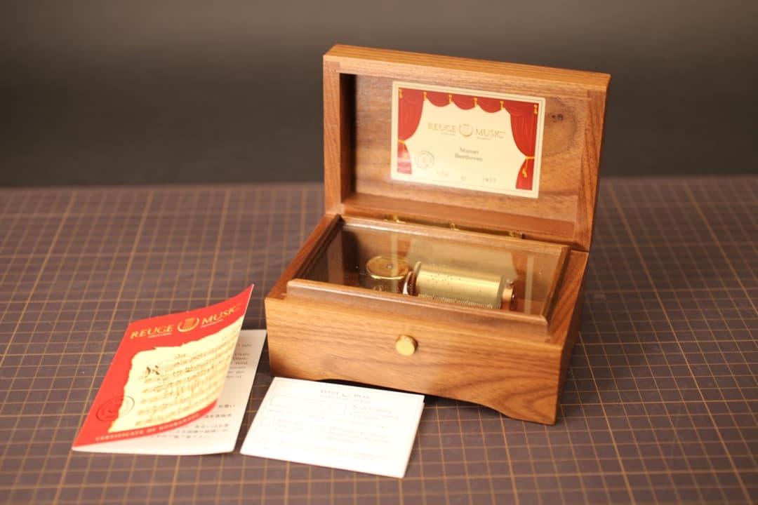 【即購入可】スイス製オルゴール／REUGE／リージュ／ベートーヴェン／メヌエット