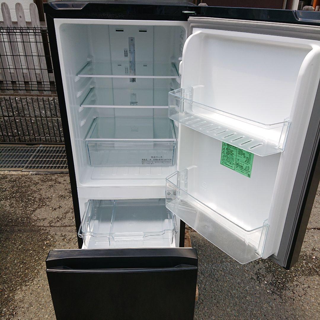 Hisense2021年製154L冷蔵庫 ブラック 送料/設置無料