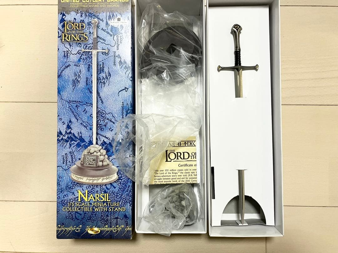 【希少】　ロードオブザリング ナルシル　ペーパーナイフ　剣