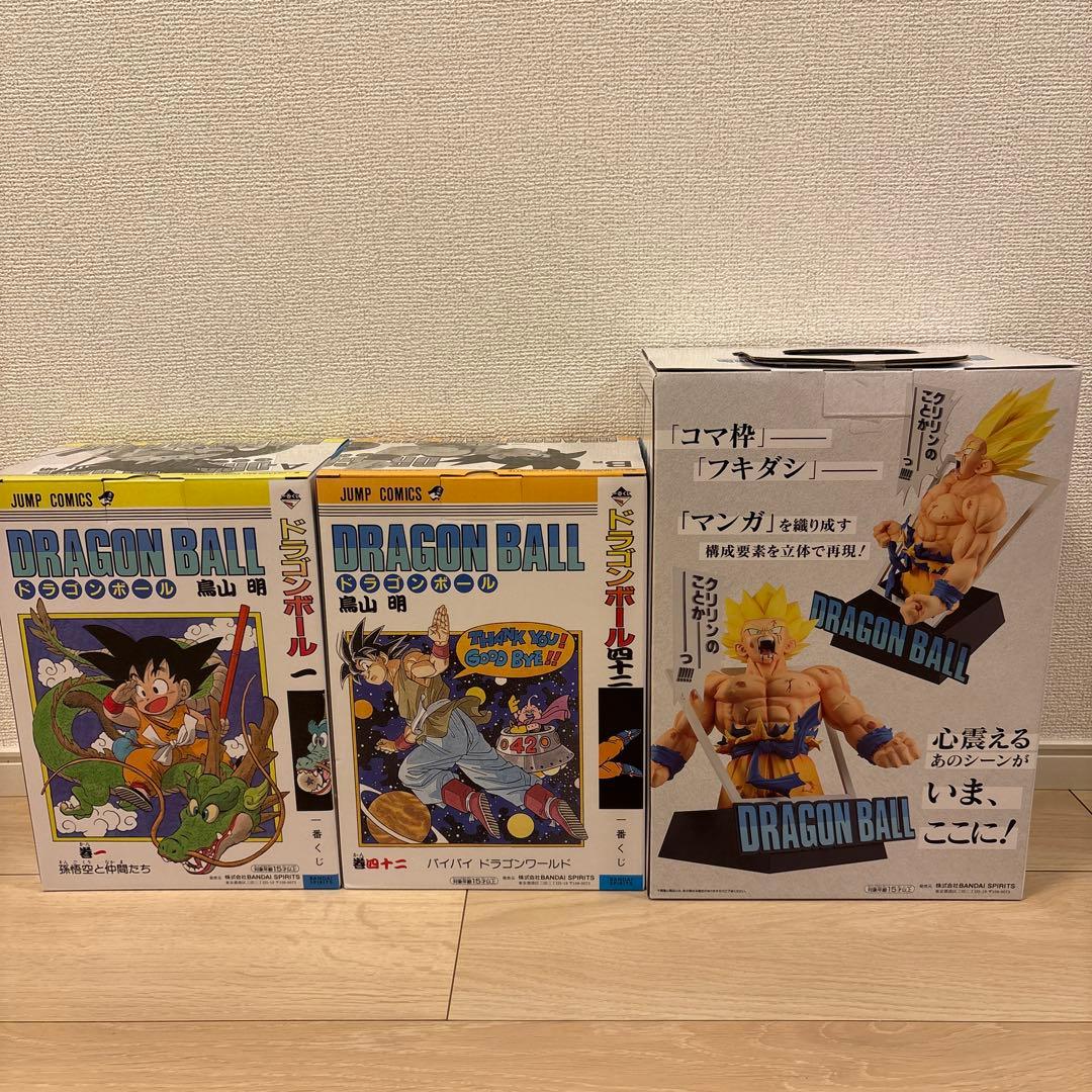 [新品未開封] ドラゴンボール一番くじ40th A賞　B賞　ラストワン賞　3点