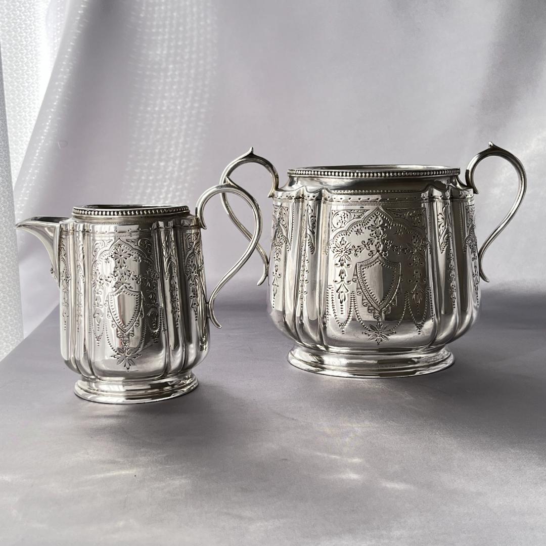 【Joseph Rodgers】 エドワーディアンのティーセット