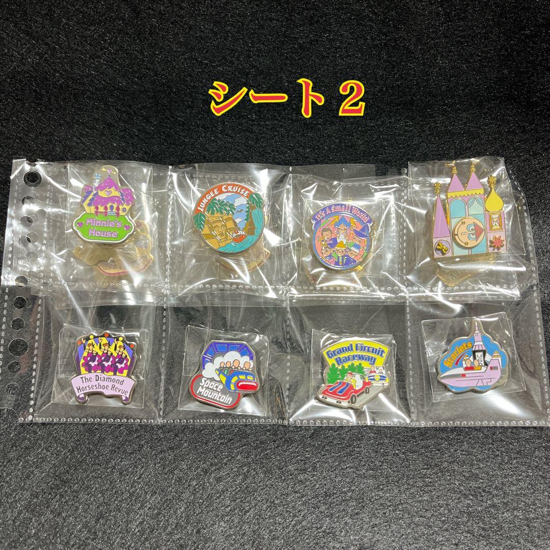 【キーマカレー様】東京ディズニーランド・ディズニーストア ピンバッジ 50点