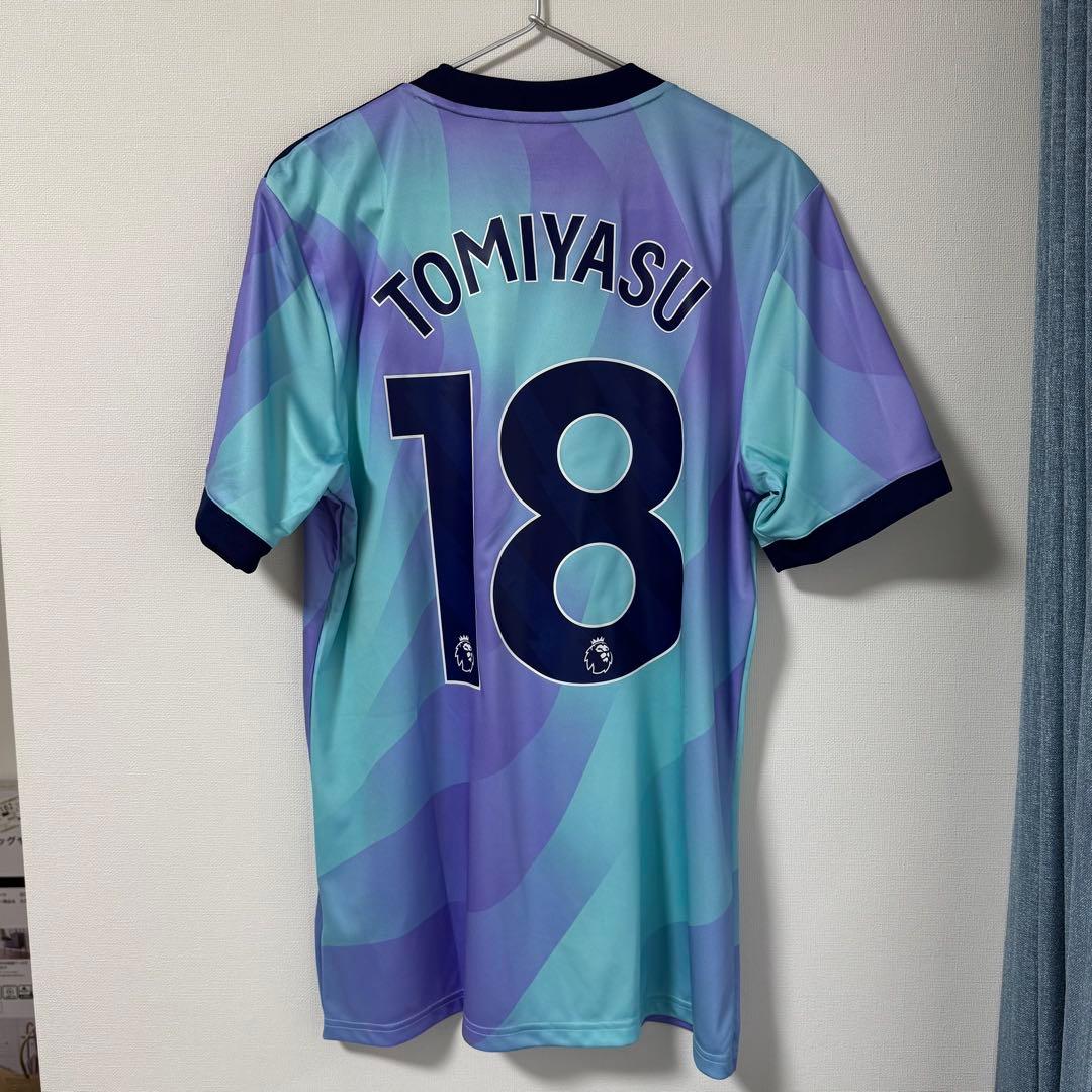 24-25 プレミアリーグ アーセナル 冨安 3rd ユニフォーム