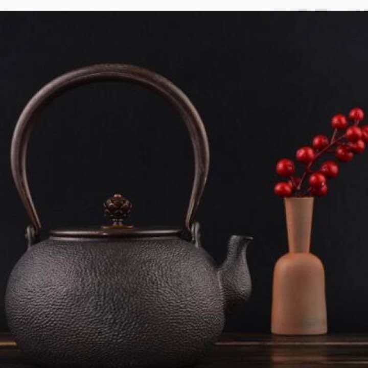 鉄器 急須 伝統工芸 手作り 鉄分補給 鉄瓶　YZS-055