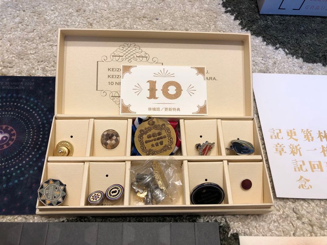 椎名林檎　林檎班　殿堂入りバッジセット　さえずりなど