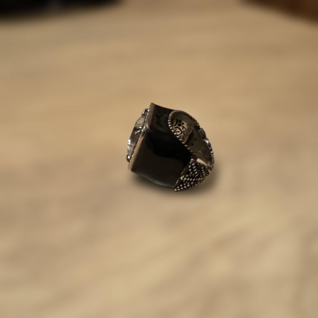 キ*ン様 GUCCI スクエアカットリング 17号