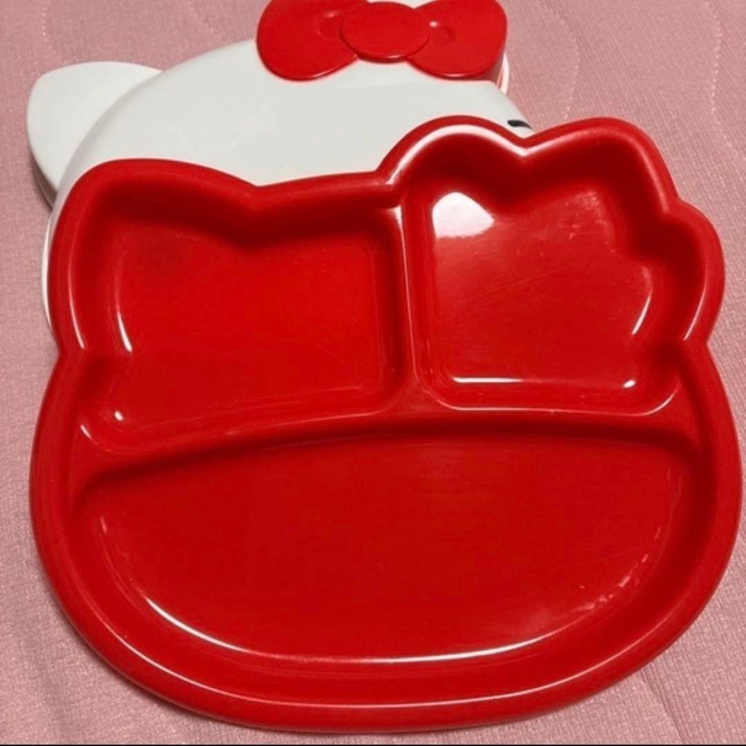 せいきょう様用　3 ハローキティ プレート 赤