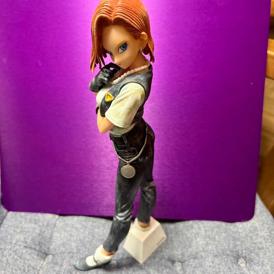 13. ドラゴンボール　18号 リペイント　フィギュア　鳥山明