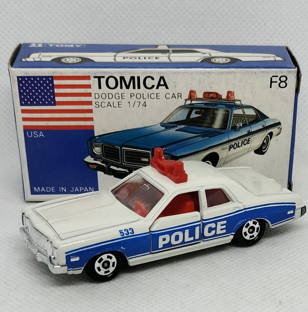 《青箱トミカF8-1-7》ダッジコロネットカスタム【アメリカンポリスカーフェアB