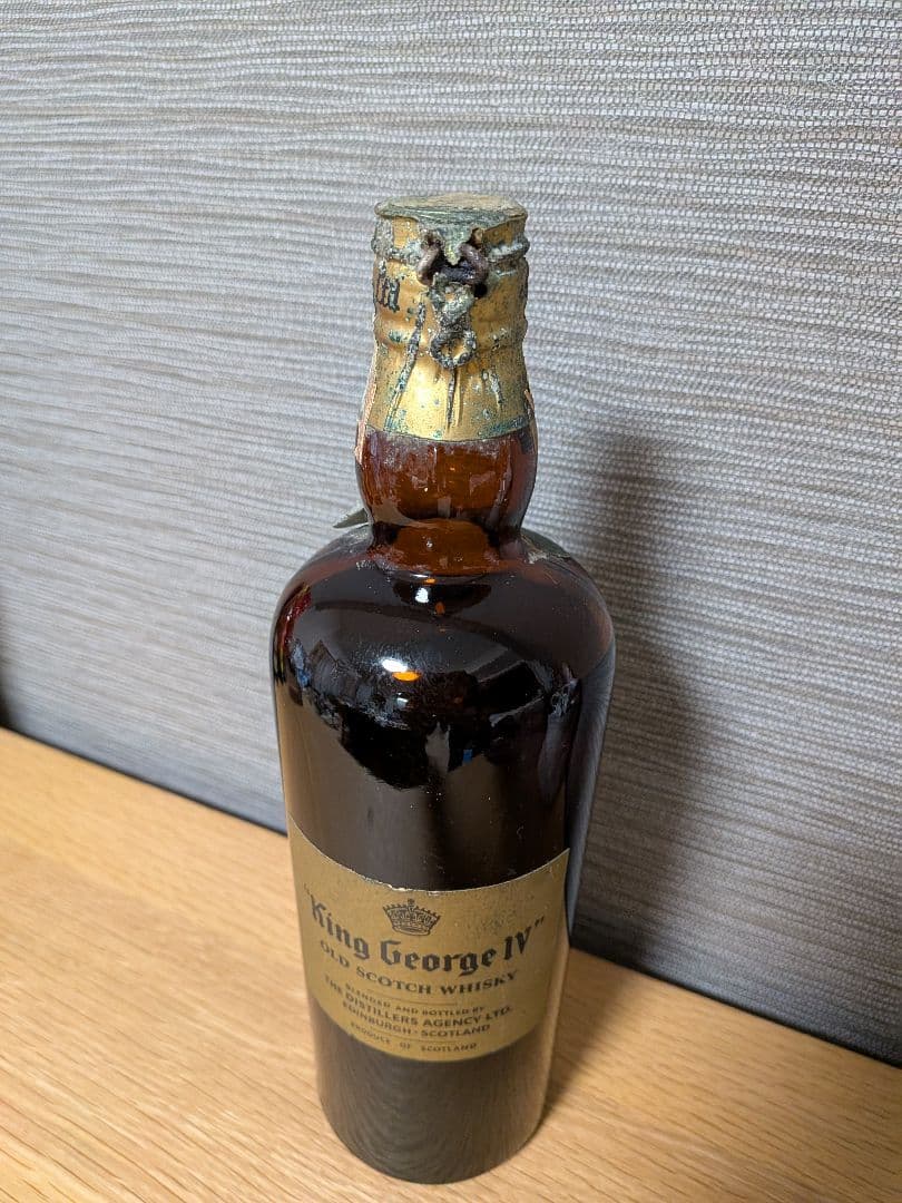 King e IV オールドスコッチウイスキー