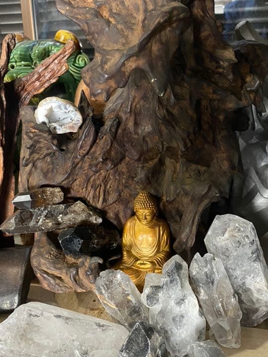 龍神流木とお釈迦様