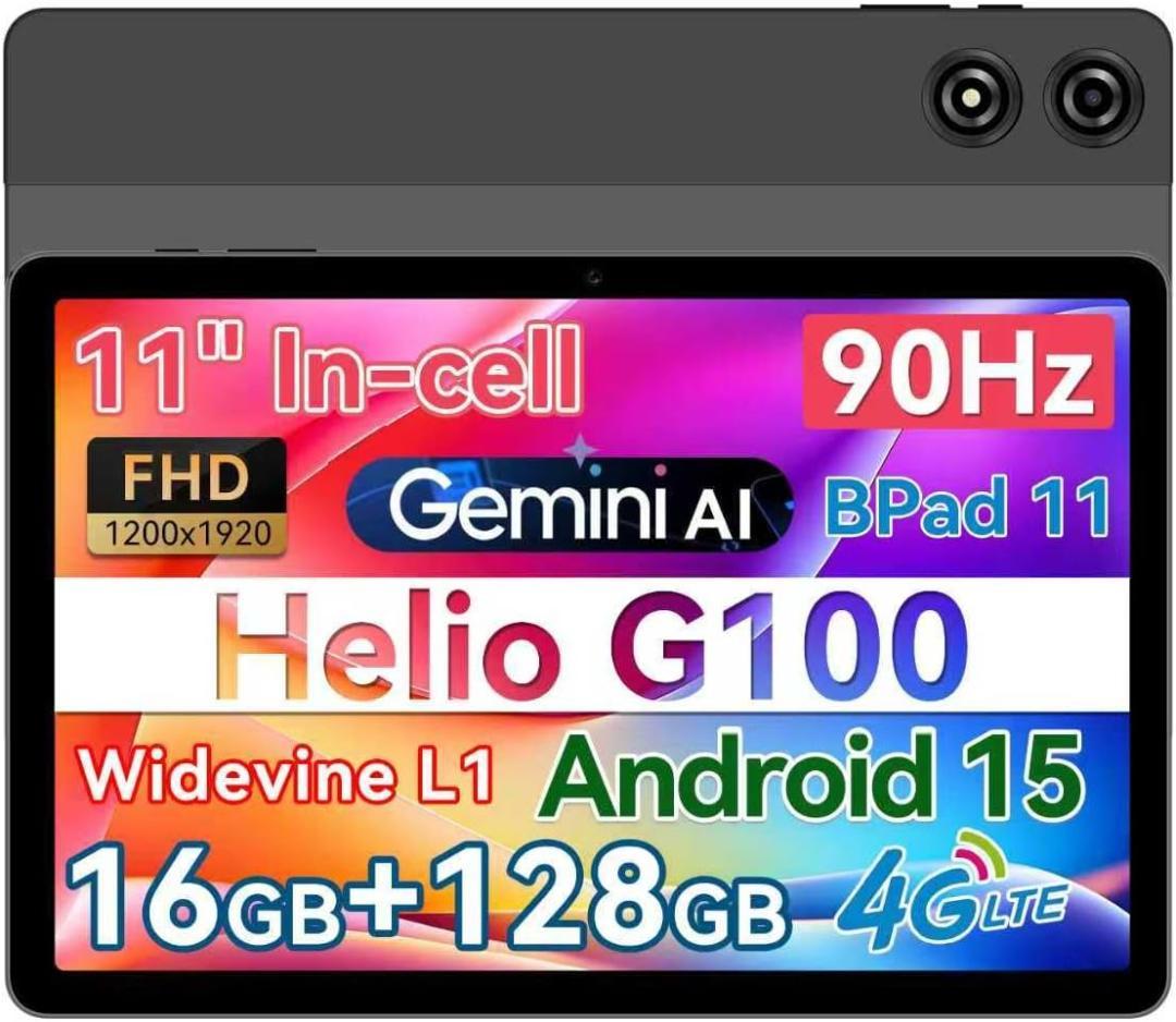 BNCF Bpad 11 Helio G100 11インチタブレット