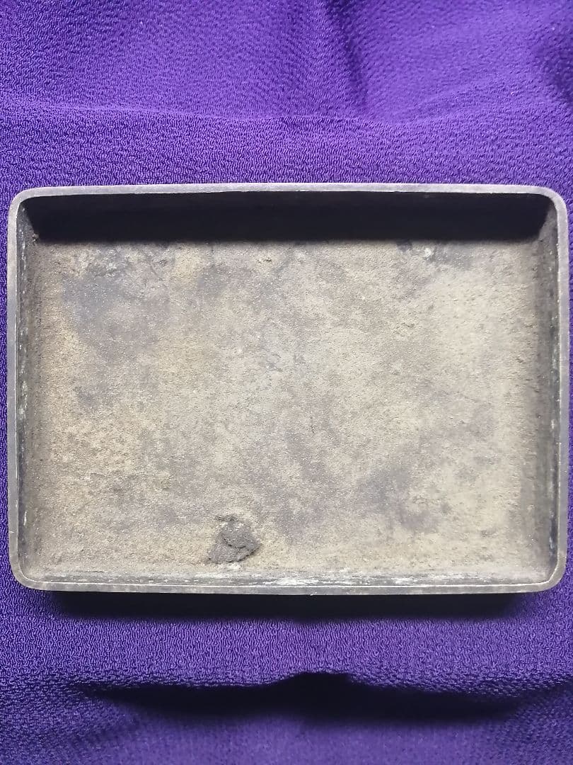 ★平安期　『古銅製小函』出土品。約300g 古墳より出土した品です　遣唐使渡来品