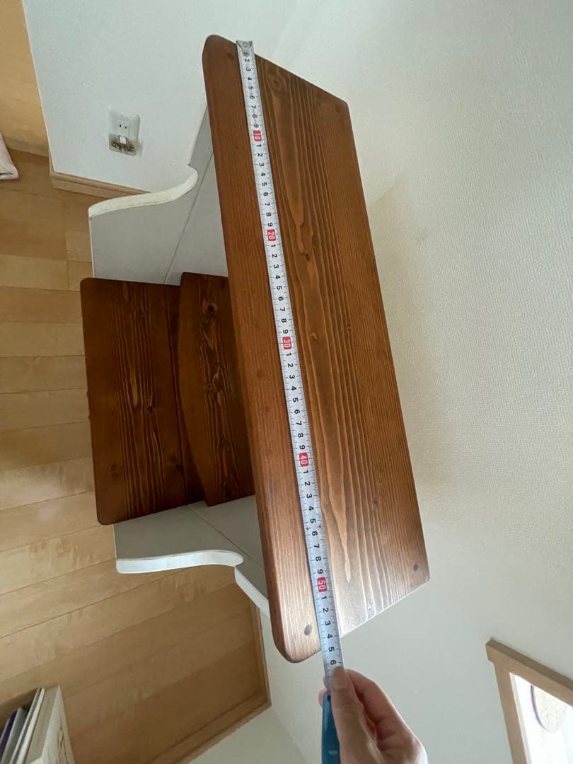 ハンドメイド　飾り棚　アンティーク風　おままごと　シャビー