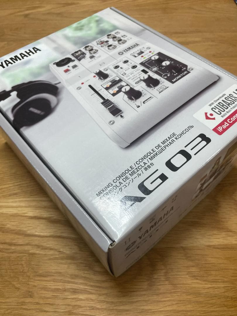 【箱・付属品あり】YAMAHA AG03 ミキシングコンソール（おまけ付）