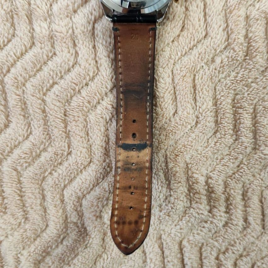 SEIKO SBTR015 8T63-00D0 クロノグラフ ブラック ゴールド