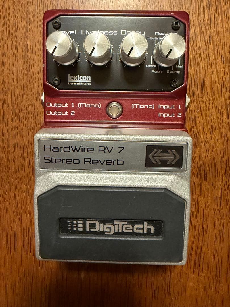 ギター RV-7 Stereo Reverb HardWire