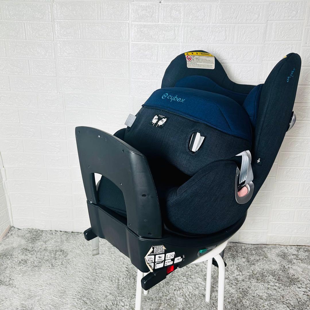 サイベックス チャイルドシート シローナ ISOFIX ネイビー 現状品
