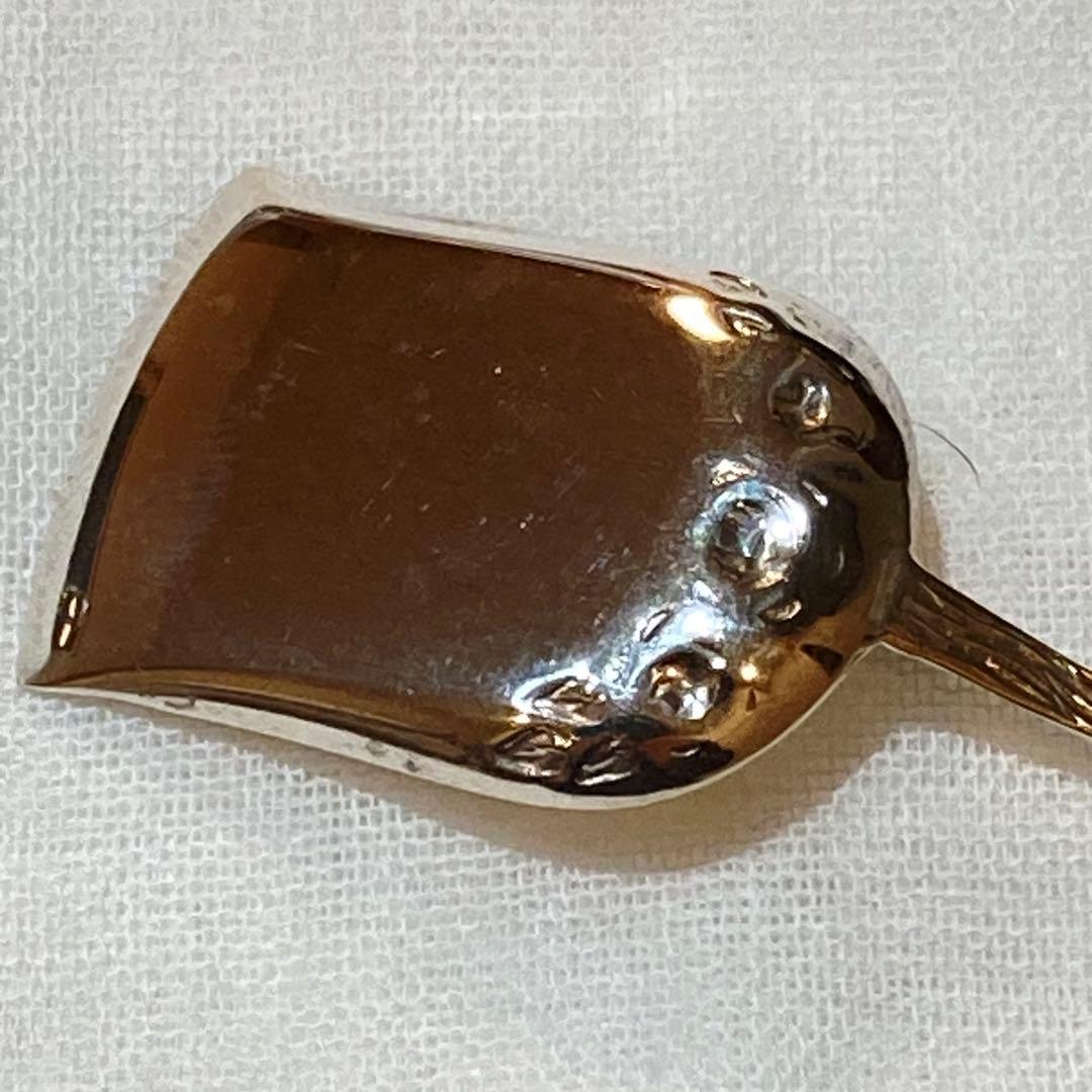 23 ANTIKO シルバー800 ヒルデスハイムローズシュガースプーン