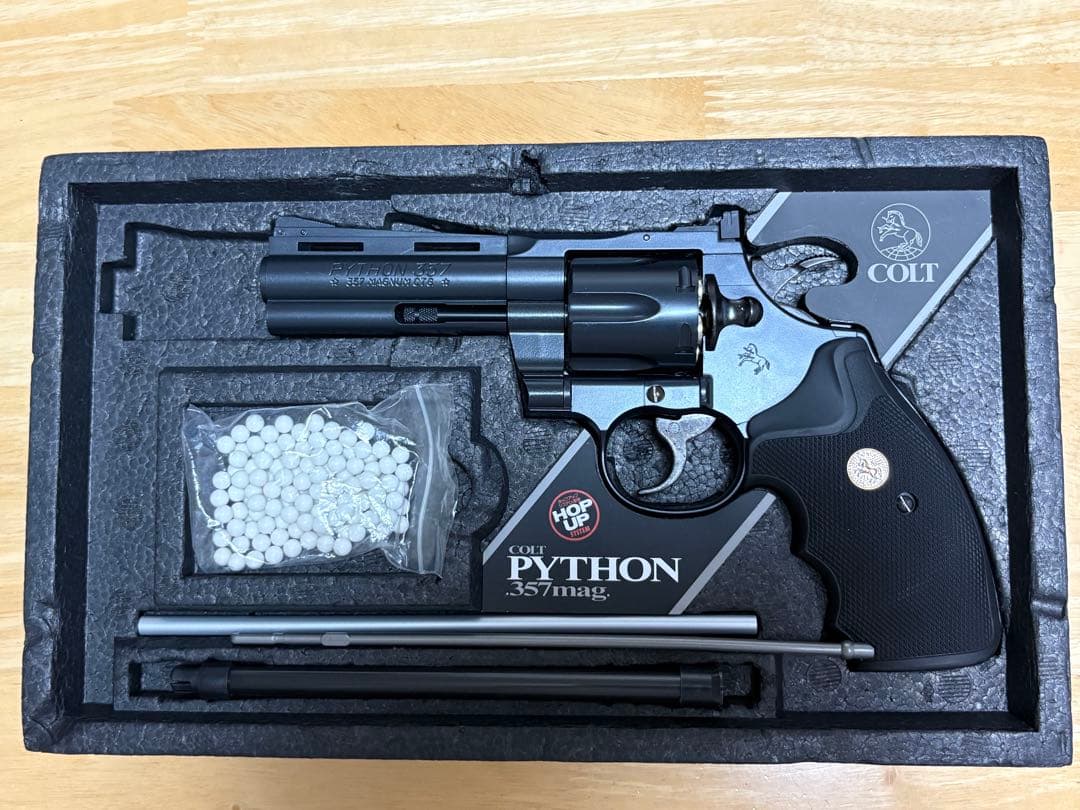 COLT PYTHON 357mag. 4inch ガスガン