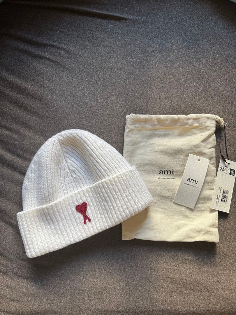 ami paris ニット帽　ビーニー　ニットキャップ　アミパリ
