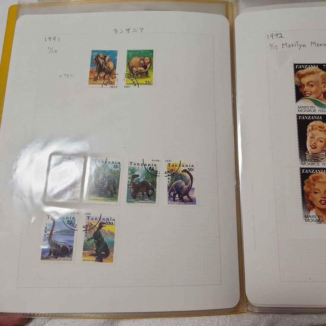 アフリカ全土　使用済み切手　12冊