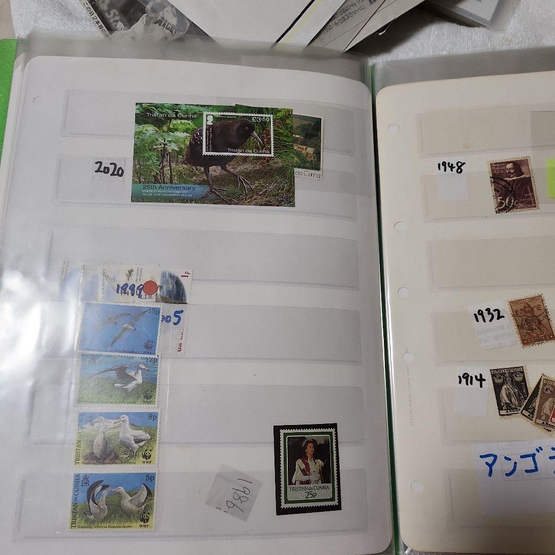 アフリカ全土　使用済み切手　12冊