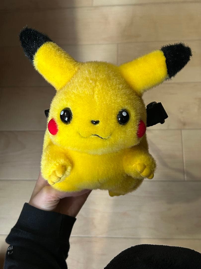 ポケモン　初期ピカチュウ　ぬいぐるみ　バッグ　カバン　レトロ　レア