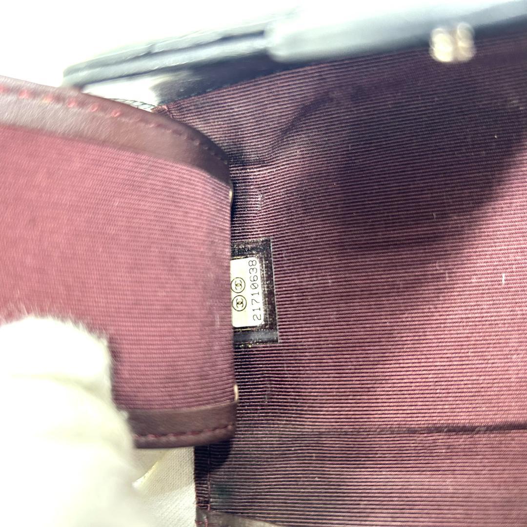 シャネル　キーケース　マトラッセ　ココマーク　黒　ギャランティー　箱付き