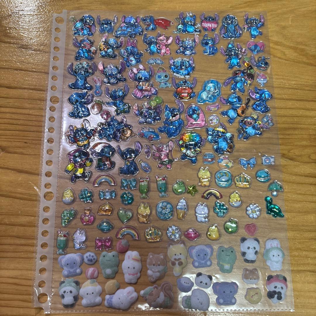 シール帳　Campus B5バインダー 26リング シール付き