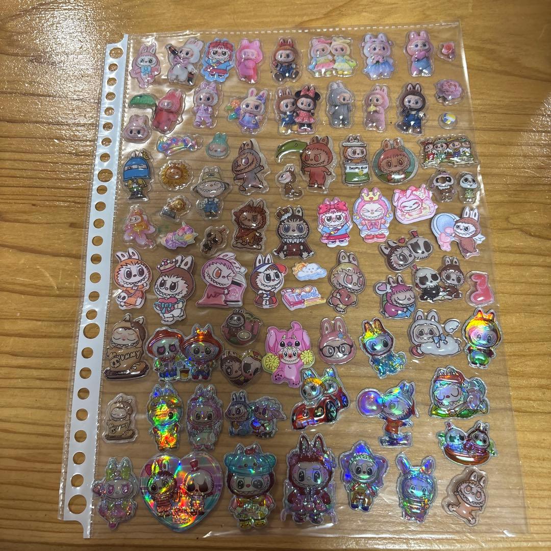 シール帳　Campus B5バインダー 26リング シール付き