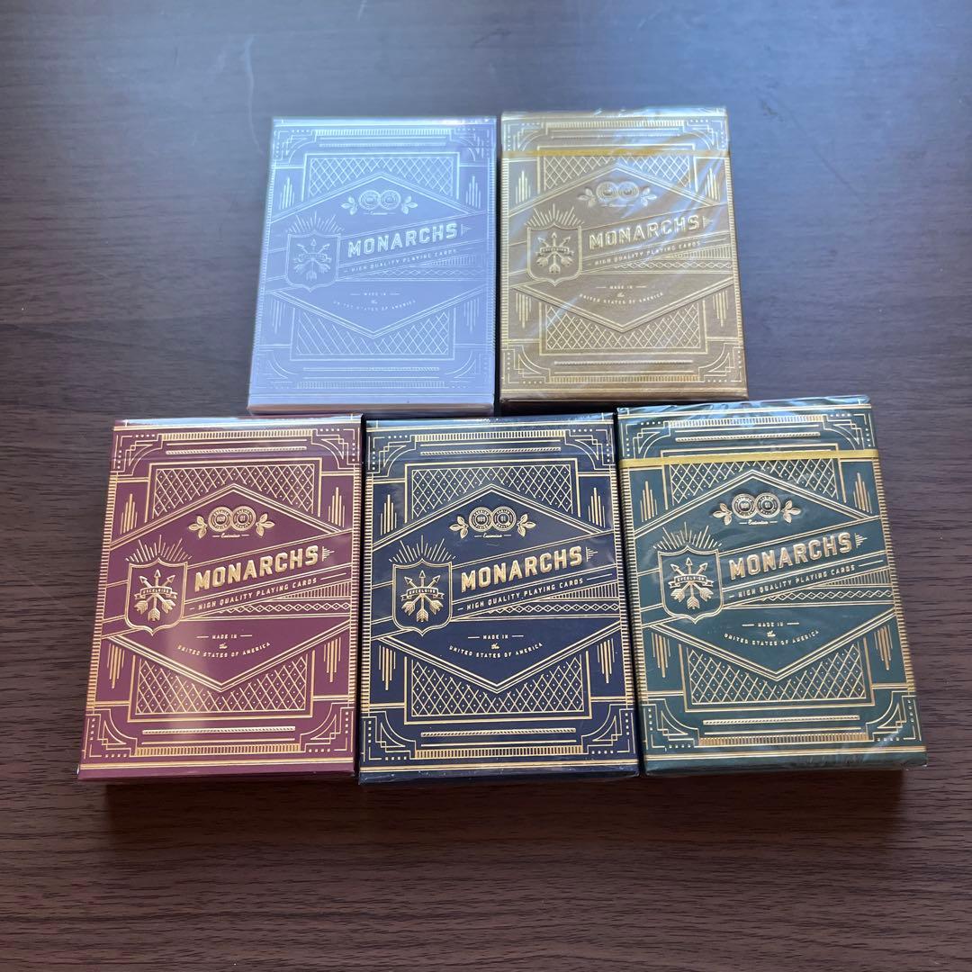MONARCHS Theory11 トランプ 5種類セット