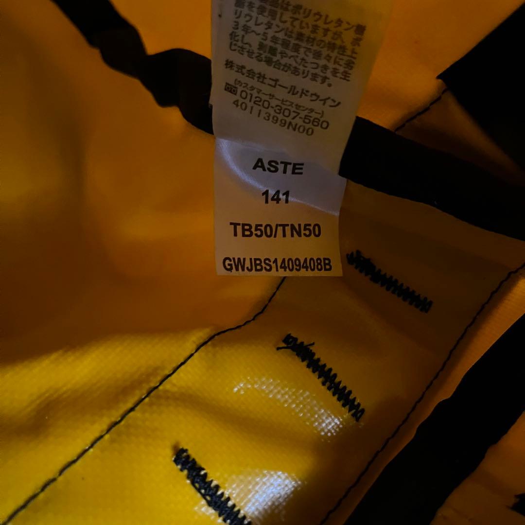 ノースフェイス　ダッフルバッグ　イエロー【送料込】