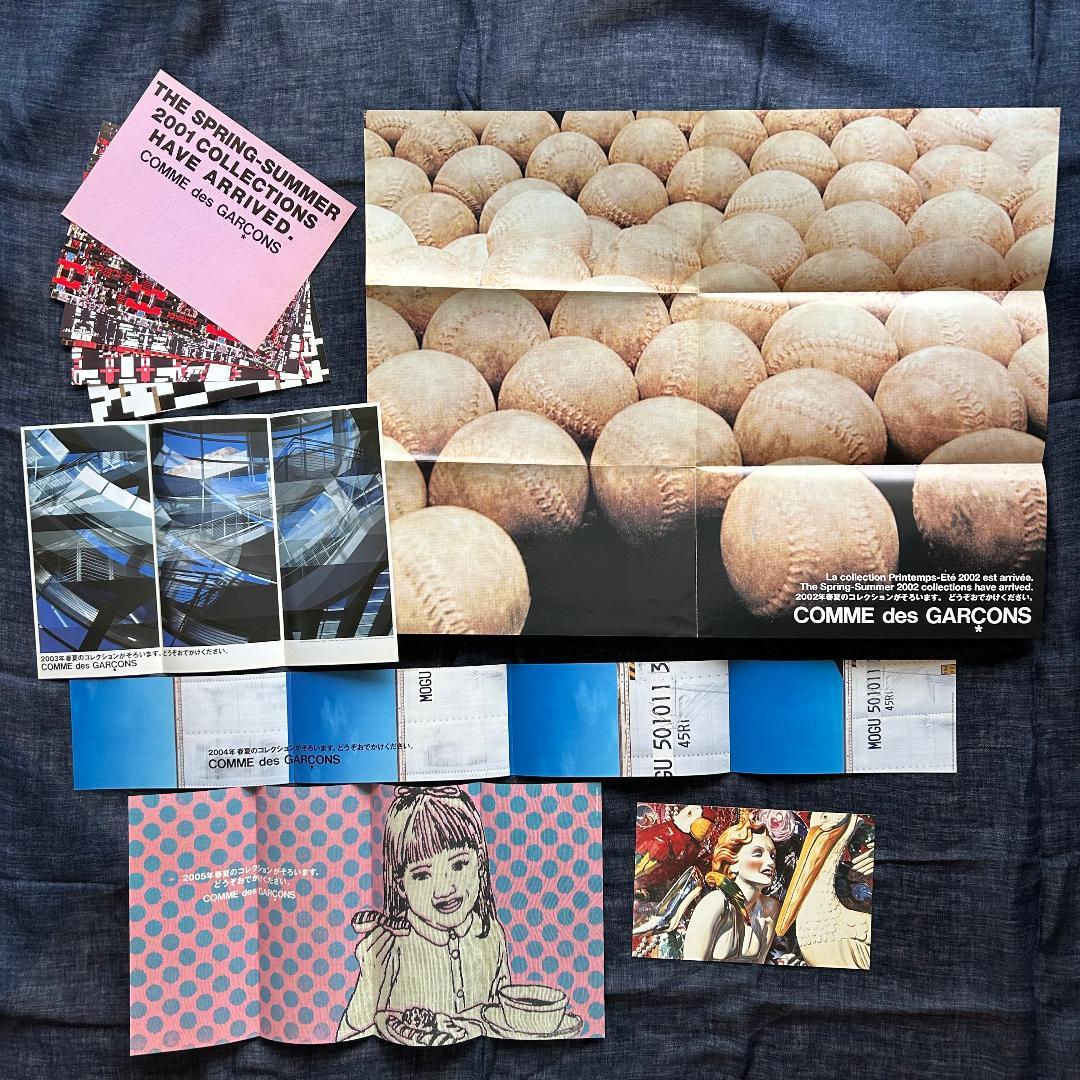 2001~2006 COMME des GARCONS　SS DM 6セット