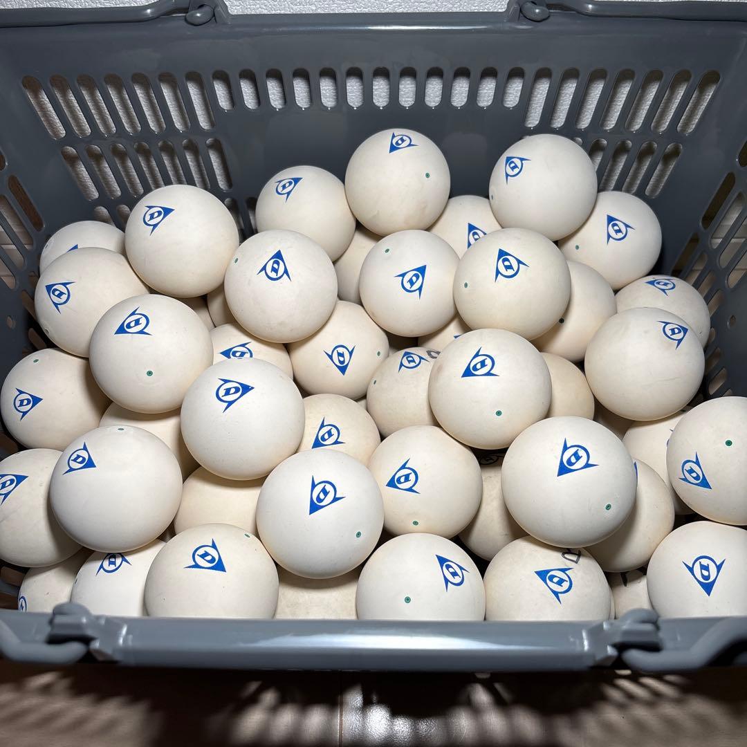 【早い者勝ち】ソフトテニス ボール ダンロップ 70球 美品