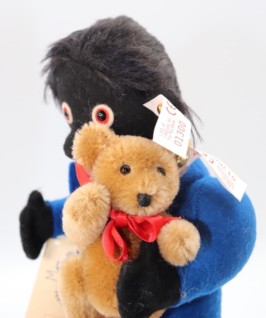 Golliwog-Set シュタイフ ゴリウォグ23cmとテディBのセット