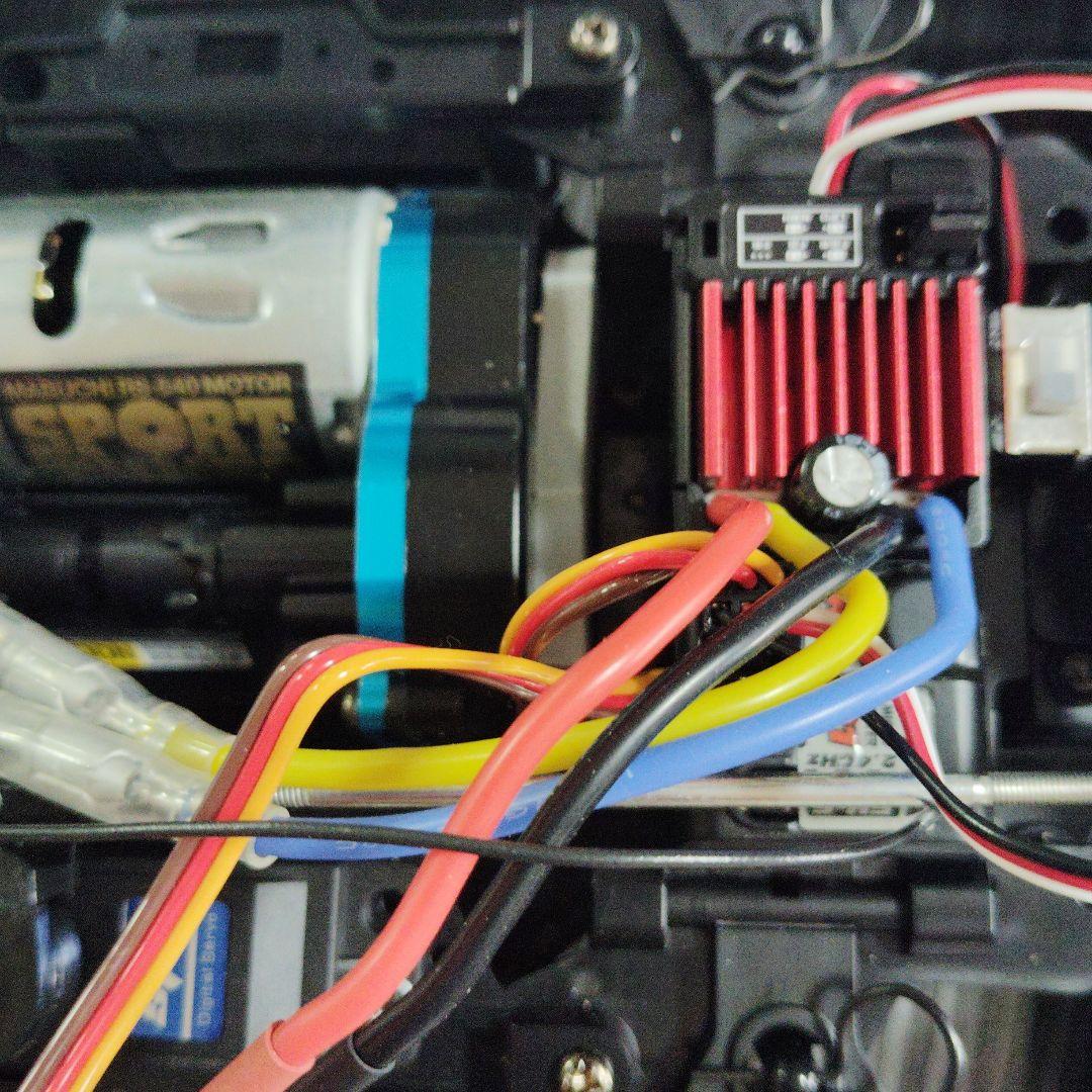 タミヤ 1/10 フィアットアバルト オプション 多数サンワMX 6プロポ付格安