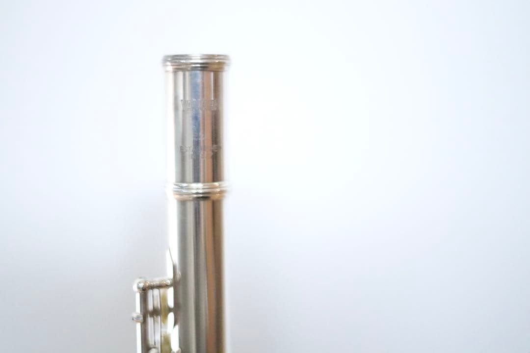 YAMAHA221フルート本体 ケース、説明書、ガーゼクロス付き