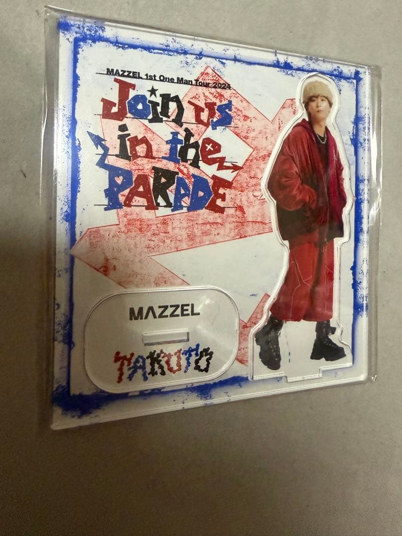 MAZZEL アクリルスタンド TAKUTO タクト